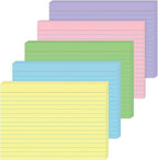 JINMIKEJI Colored Index Cards 5x7 Inch by JINMIKEJI