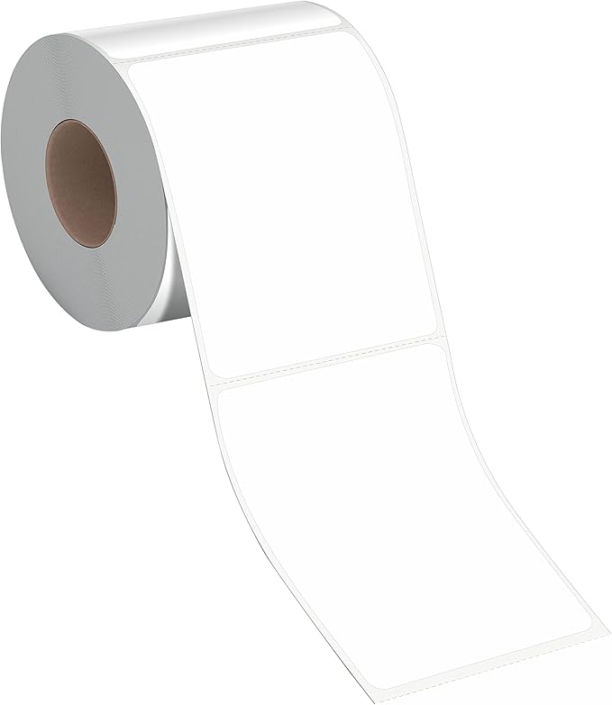 500 Blank Labels, Rectangular Color Code Label by Stickyourhappymoment