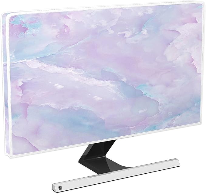 Baocicco Violet Marble Waterproof 75 Inch TV Dust Cover Anti-Static Dustproof by Baocicco