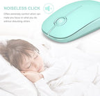 VssoPlor Wireless Mouse, 2.4G Slim Portable Computer Mice - Image 2
