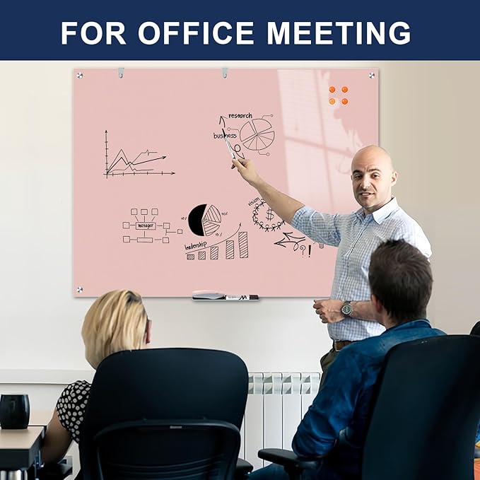 TSJ OFFICE Glass Dry-Erase Board - Image 8