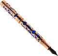 Conklin Endura Deco Crest Fountain Pen in Blue, Extra Fine Nib, Premium Writing by Conklin