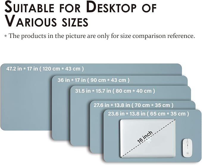 HOMIEAZICOZI Leather Desk Mat - Image 5