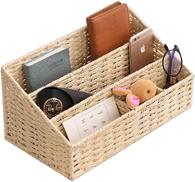 Boershun Rattan Mail Organizer by BOERSHUN