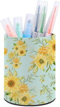 DIYYAO Personalize Sunflower Pattern Circular Pen Holder by Unknown