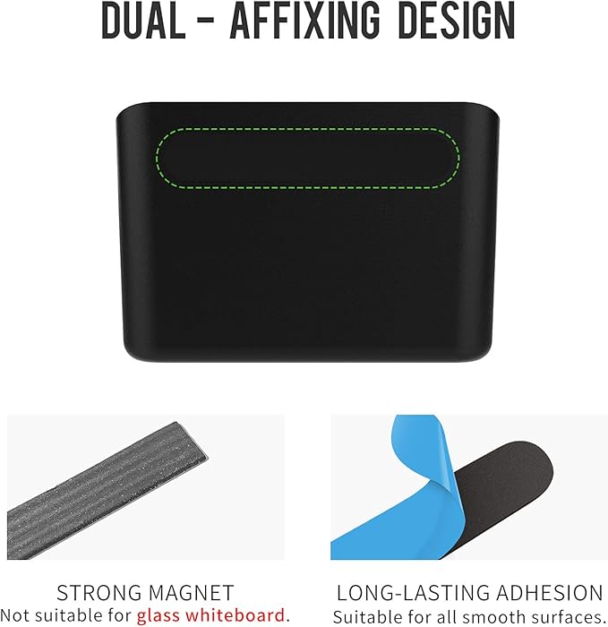 loukin Magnetic Marker Holder, Dry Erase Marker Holder, Remote Control Holder - Image 3