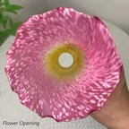 Bieye LS12 Lily Flower Blown Glass Lampshade - Image 4