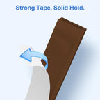 Yecaye Cord Hider, 113in Brown Cord Covers - Image 5