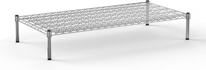 Regal Altair 24" Deep x 48" Wide x 8" Height Wire Shelving Kit | 1-Tier | NSF by Regal+Altair