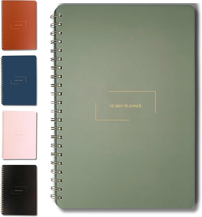 Merely Home | Ultimate Yearly, Monthly Planner | 8.25" x 11.75" | To Do List by MerelyHome