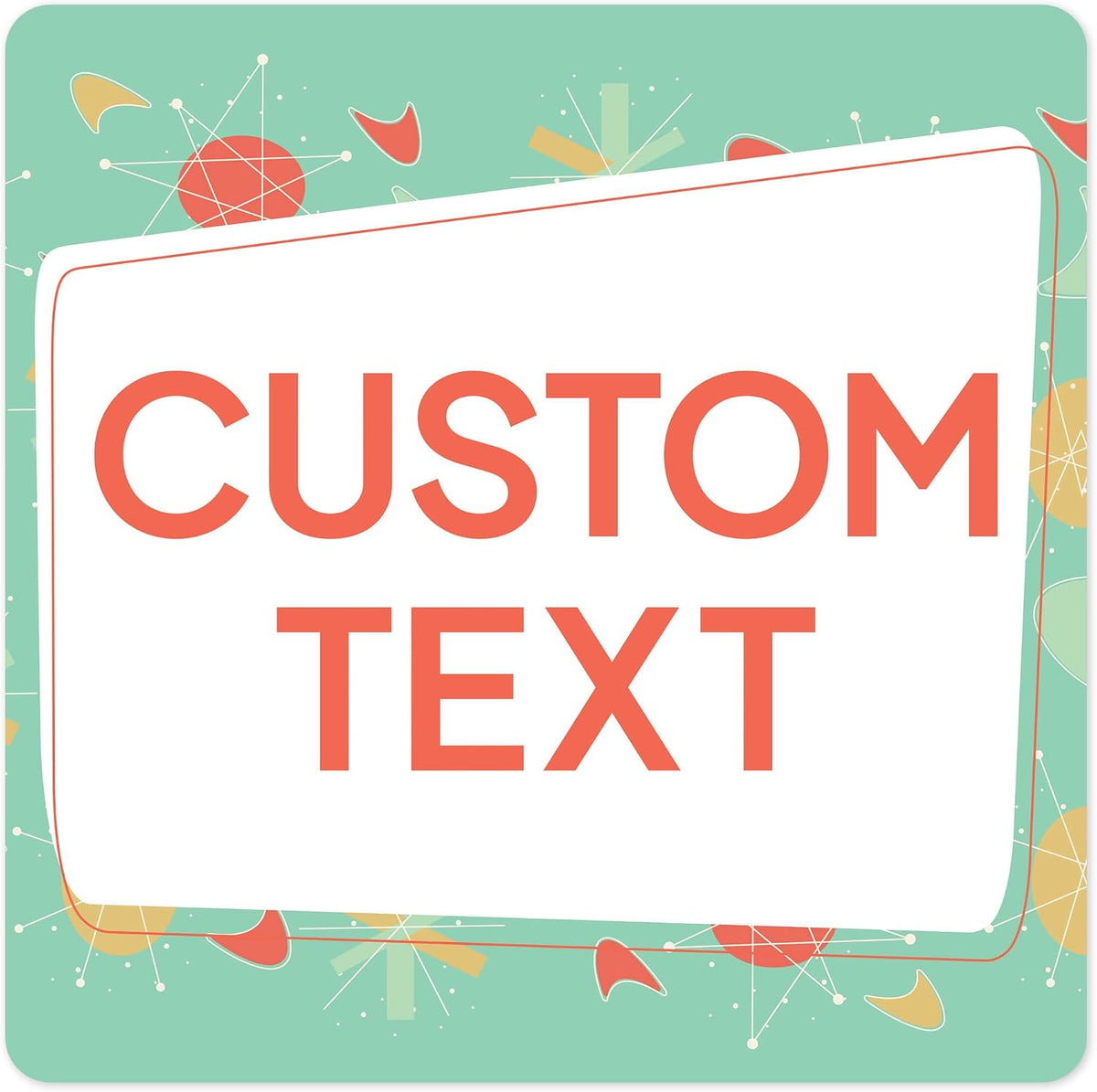 Custom Sign, Custom Street Sign, 11 Font Colors, 13 Font Styles, 4 Hole Options