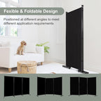 Room Divider 6FT Single Panel Privacy Screen, Portable Room Partitions and - Image 4