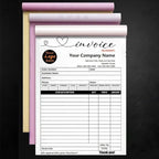 Personalized Invoice Book Custom 2 Part/3 Part Receipt Book Quote Estimate - Image 2