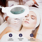 Neatfi XL Bifocal LED Magnifying Lamp, 7-Inch Lens, 5D/20D Magnification - Image 4