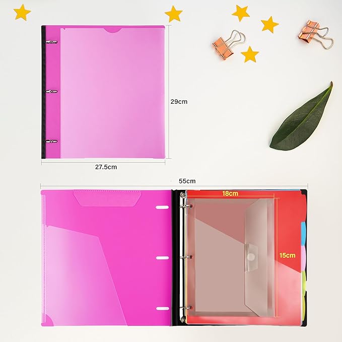 WOT I Telescoping Project Organizer, Refillable Binder - Image 7