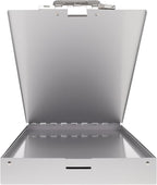 Saunders Metal Clipboard with Storage, Letter Size Paper Organizer, Steel Clip - Image 6