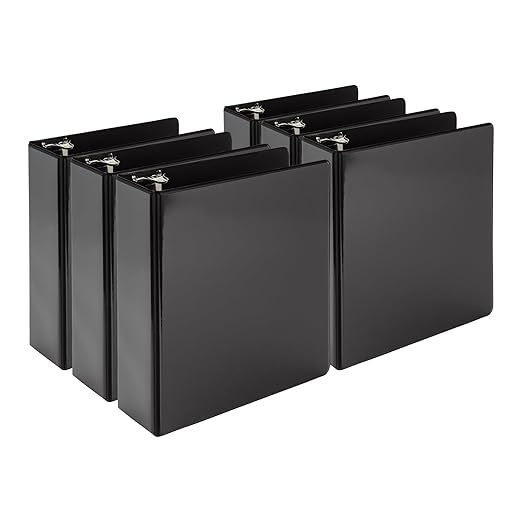 Samsill Economy 2 Inch Mini 3 Ring Binder, Made in The USA, Round Ring Binder by Samsill