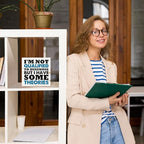 WUZYOU I'm Not Qualified To Diagnose Wood Block Sign Desk Decor, Inspirational - Image 7