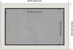 Amanti Art Silver Framed Magnetic Board 26x38 Large Vision Board - Image 2