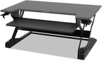 Ergotron – USA Assembled WorkFit-TL Standing Desk Converter, Dual Monitor Sit by Ergotron