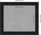Amanti Art Black Framed Magnetic Board 25x29 Medium Vision Board - Image 2
