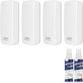 loukin 4 Pack Magnetic Dry Erase Eraser, Glass Board Remover, 3.4 fl oz by LOUKIN