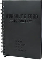 Nextnoid Hardcover Fitness & Food Journal by Nextnoid