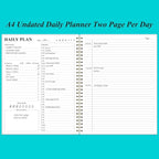Daily Planner Undated - Image 3