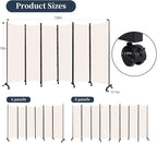Room Divider Folding Privacy Screens - Image 6