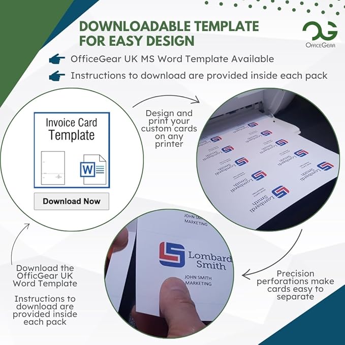OfficeGear Shelf Edge Barcode Price Ticket Labels 32-up 37x52mm Custom - Image 6