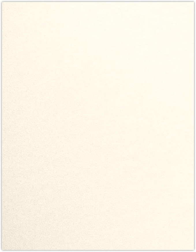 LUXPaper 8.5" x 11" Cardstock | Letter Size | Champagne Metallic | 105lb. Cover by LUXPaper