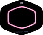 Cooler Master Gaming Chair Mat, 55” X 43” Computer Chair Mat Protector for Hardwood Floor, Gaming Room & Office, Hexagon Carpet, Splash-Proof Surface, Anti-Fray Stitching, Rubber Base-Halo