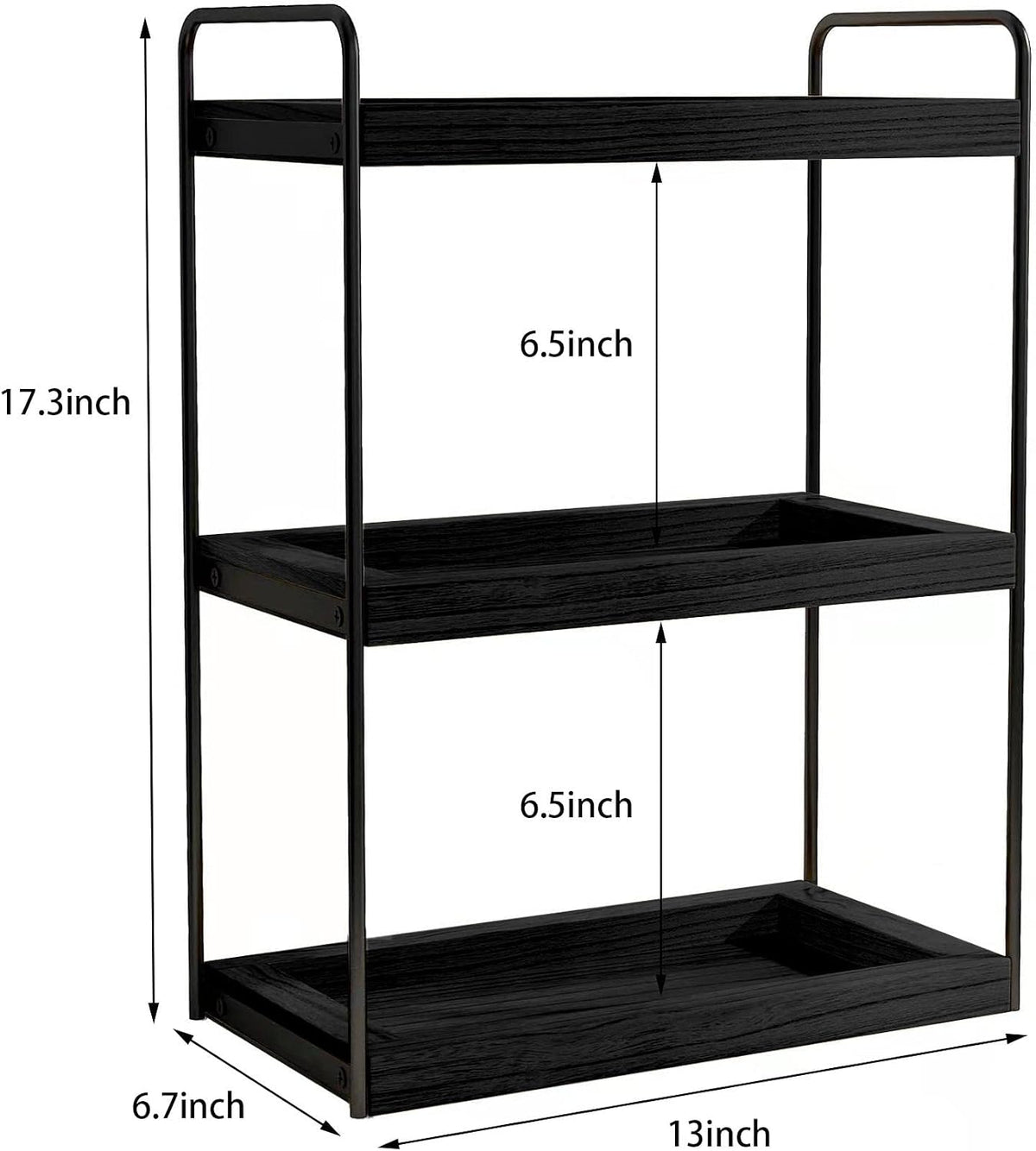 Dorhors Bathroom Counter Organizer,Countertop Tray Storage Shelf