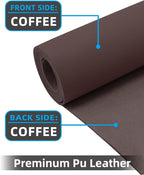 Non-Slip Desk mat, PULeather Desk Pad Protector, Office Desk Mat, Large Mouse - Image 2