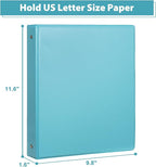 CIXILDTS 6-Pack 1-Inch Binder, Standard 3 Ring Binder Fit Letter Size Paper - Image 2
