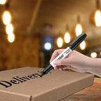 Keebor Permanent Markers Bulk, 60 Pack Black Permanent Markers, Quick Drying & - Image 7