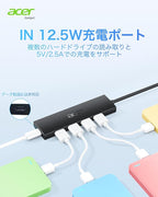 Acer USB C Hub 4 Ports, USBC Splitter - Image 7