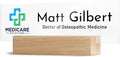 Custom Business Logo Desk Name Plate by Brd+Gifts