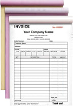 Custom Invoice Book in 3-Part /2-Part Receipt Book - Image 8