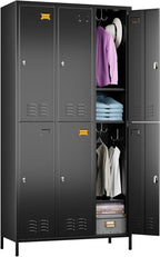 SUPEER 6 Doors Metal Locker for Employees by SUPEER