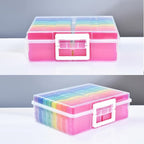ALINK Photo Storage Box with Handle, Office Supplies - Image 7