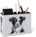 Famame Cute Border Collie Puppy Pencil Holder by Famame