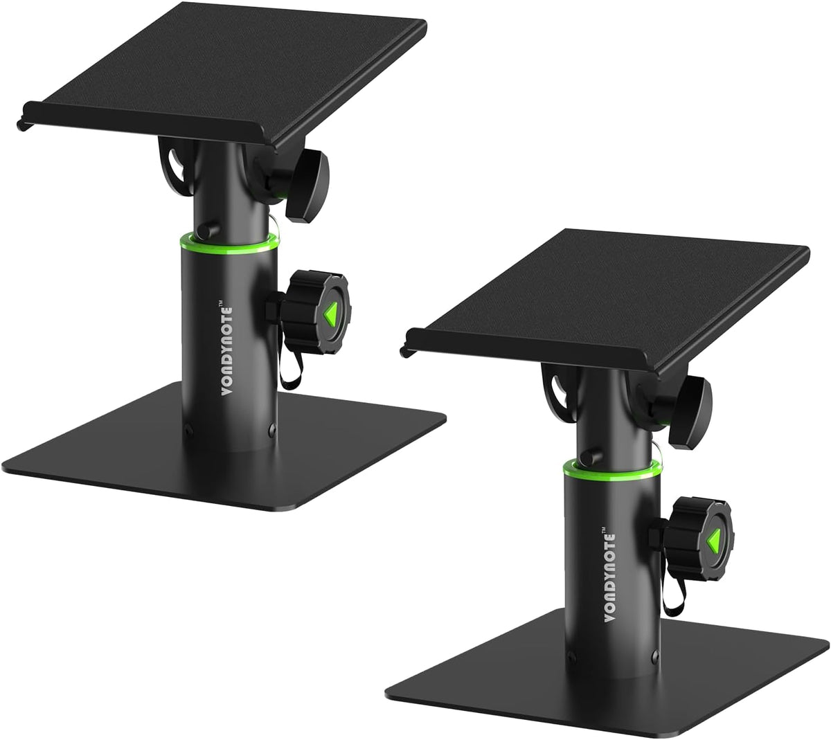 Vondynote Set of 2 Tablet Stand Holders Desktop Stands Angle Height Adjustable
