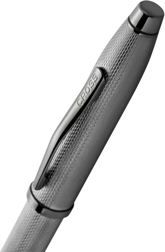 Cross Century II Polished Slate Gray Engraved Diamond Pattern - Image 3