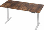 VIVO Electric 60 x 30 in Rustic Standing Desk, Memory Height Adjustment - Image 9