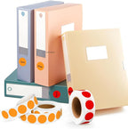 PARLAIM 2 Rolls 2000PCS 3/4" Round Circle Color-Code Dot Stickers, 2 Color - Image 4