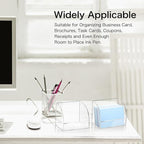 2 Pack Index Card Display Stand 3x5 Acrylic Card Holder - Image 7