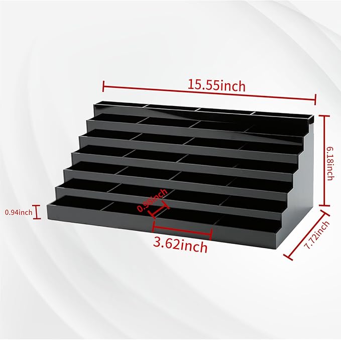 Vevitts Acrylic Business Card Holder - Image 2