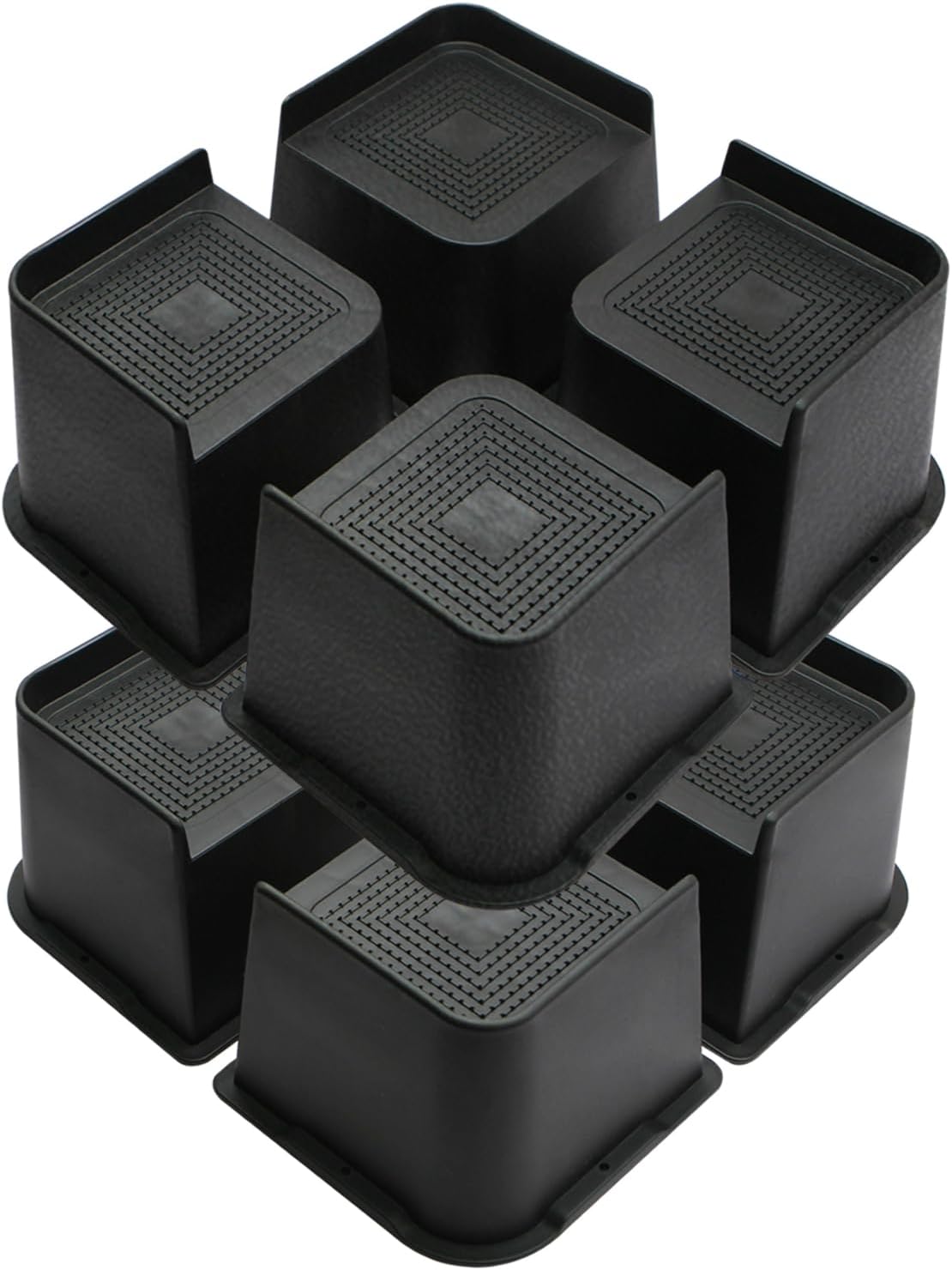 MXMZHXU Bed Risers 2 inch, 3 inch, 4 inch, 6 inch or 8 inch Heavy Duty