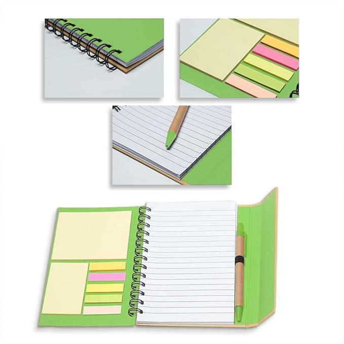 DISCOUNT PROMOS Eco Friendly Spiral Notebooks - Image 7